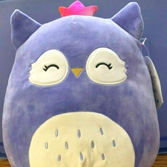 Squishmallows Other Rare Squishmallow Fania Bnwt Purple Owl With